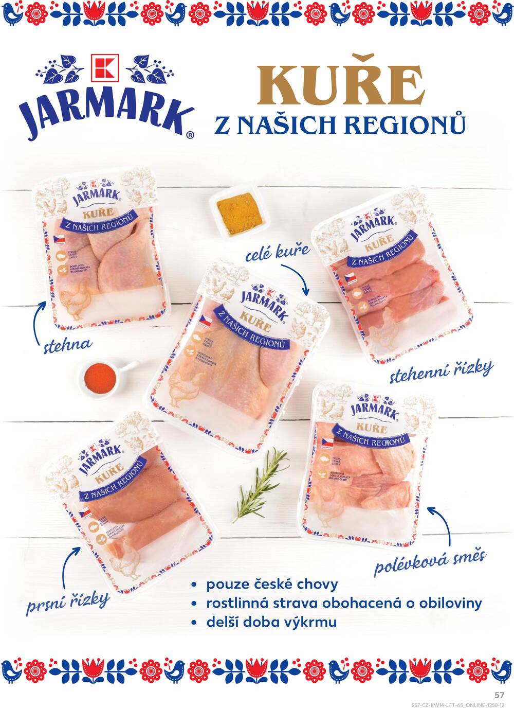 Leták Kaufland - Kaufland 1.4. - 7.4. - Kaufland - Hodonín (Konečná) - strana 57