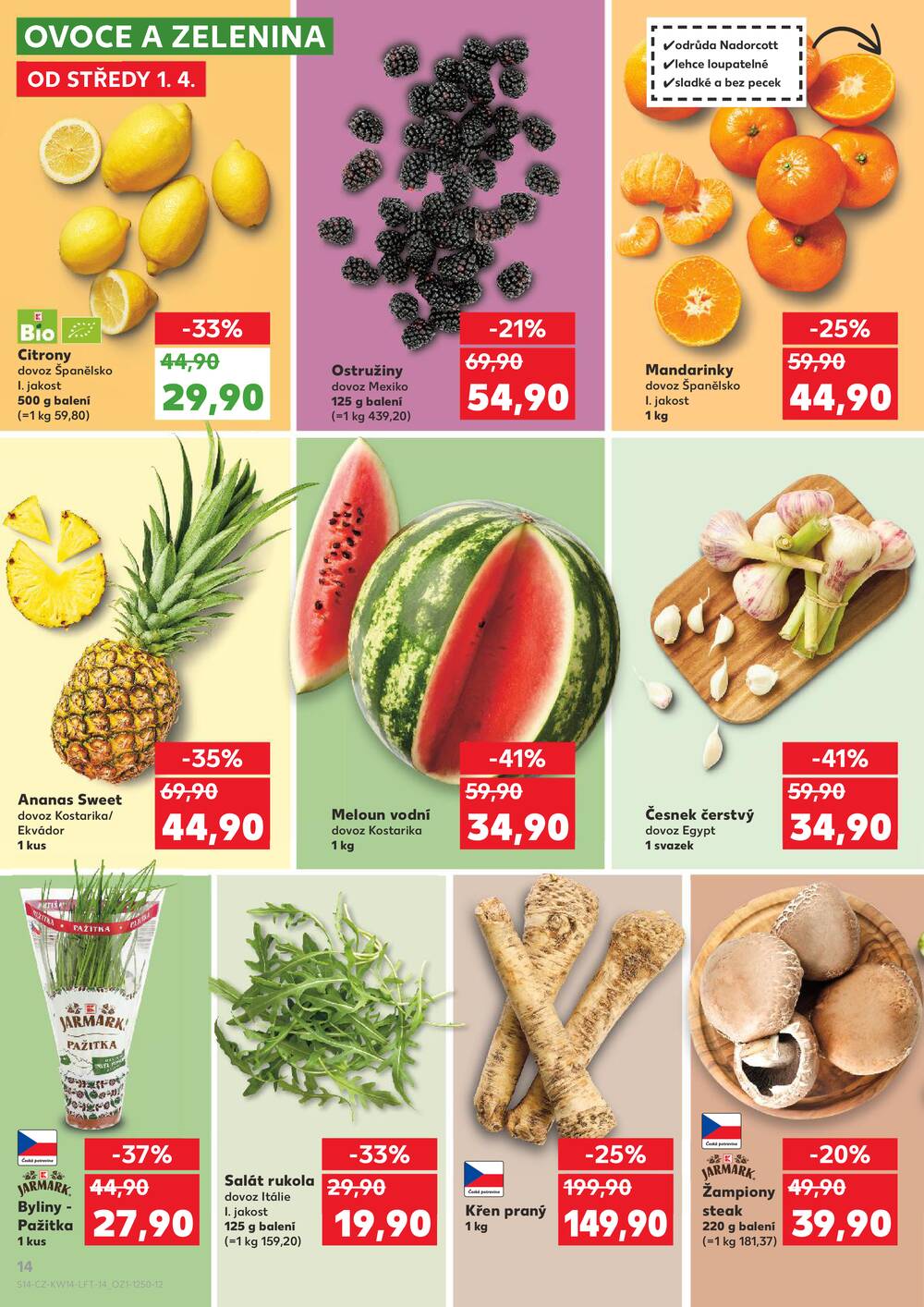 Kaufland 1.4. - 7.4. - Kaufland - Písek