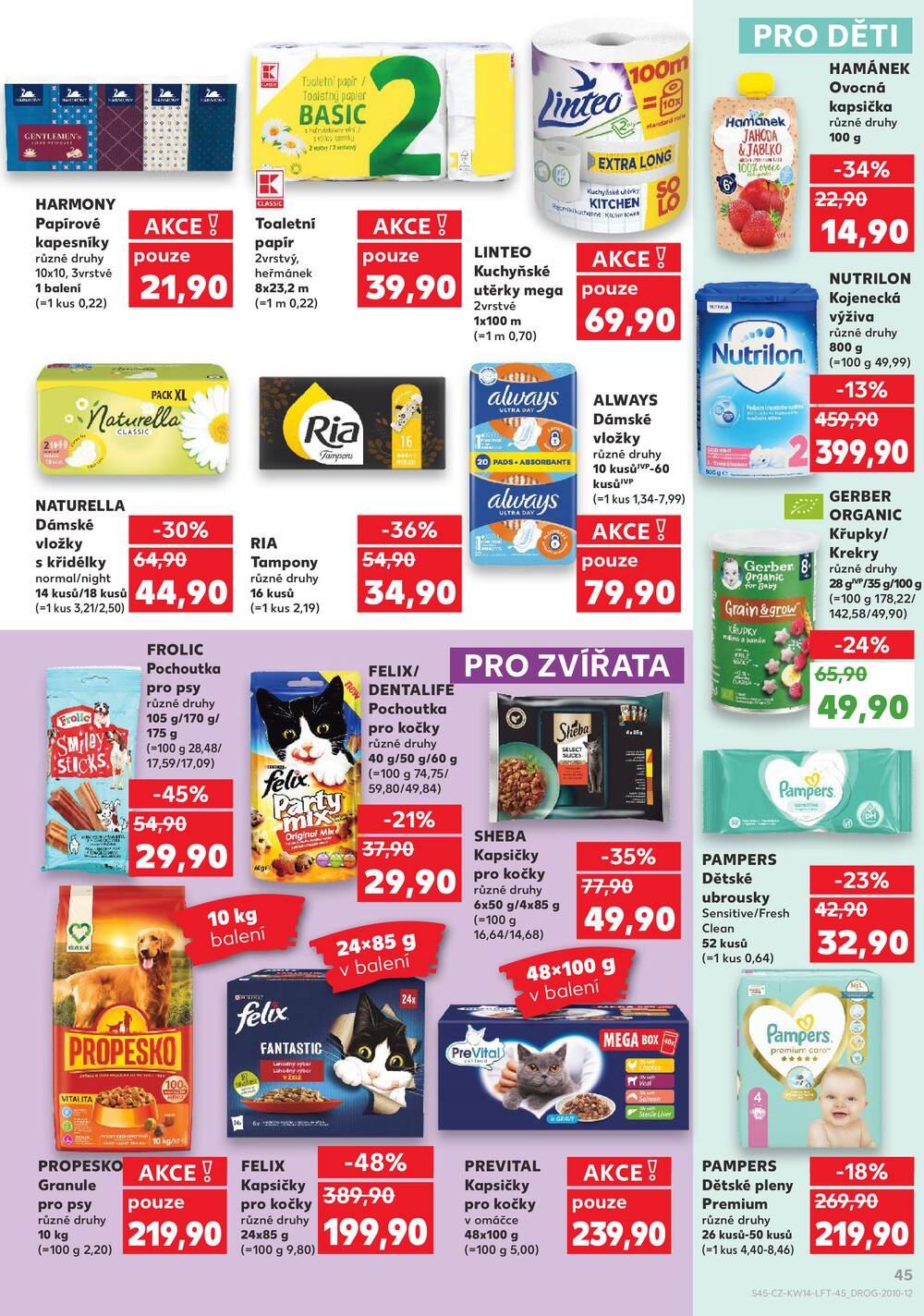 Kaufland 1.4. - 7.4. - Kaufland Poděbrady - U Garáží