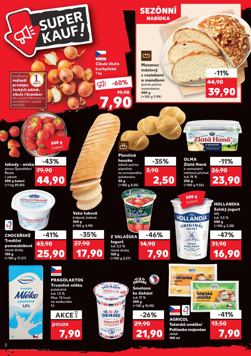 Leták Kaufland - Kaufland 1.4. - 7.4. - Kaufland - Svitavy - strana 2