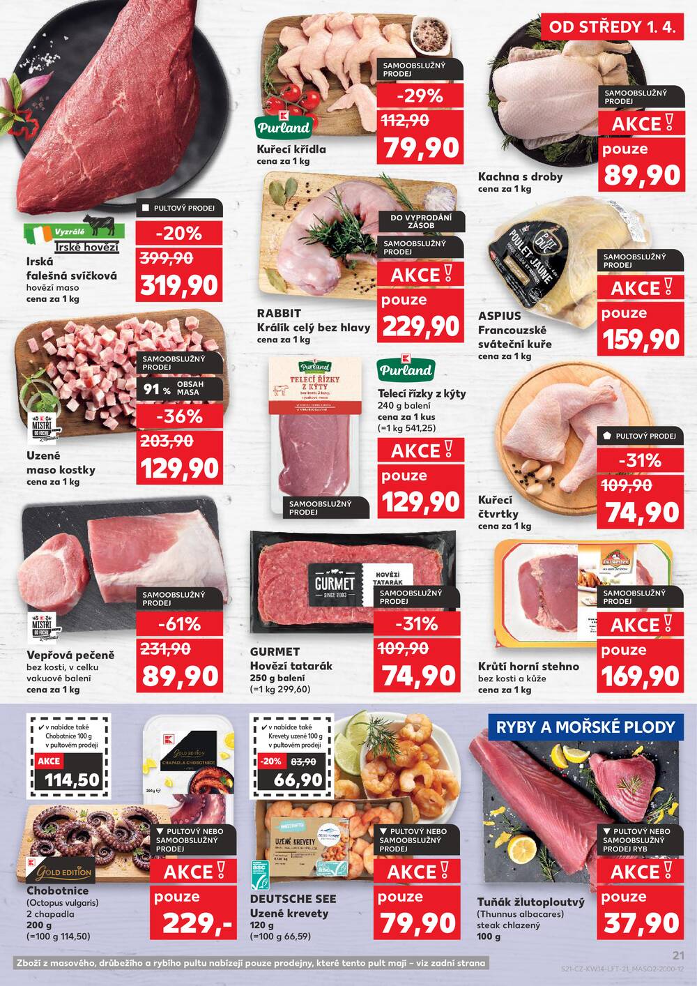 Kaufland 1.4. - 7.4. - Kaufland - Zlín - Vršava