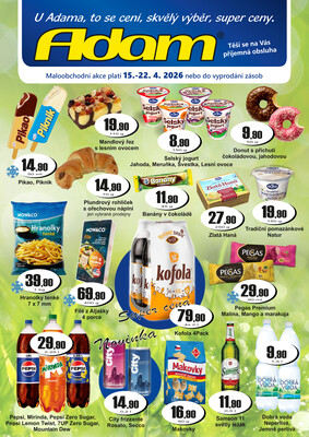 leták Adam Velkoobchod