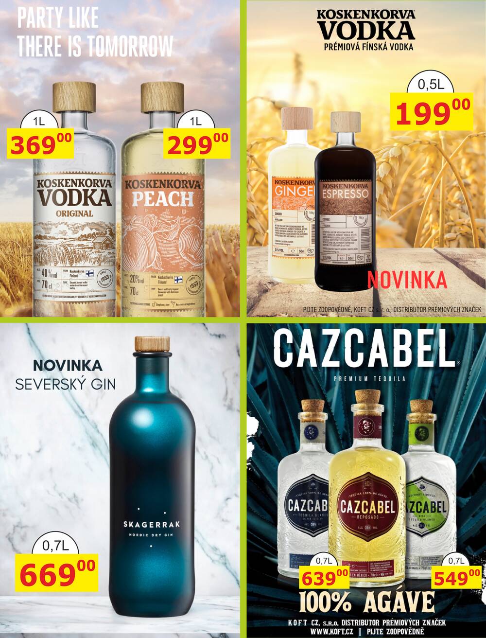 BENE Nápoje od 1.4. do 30.4.2026