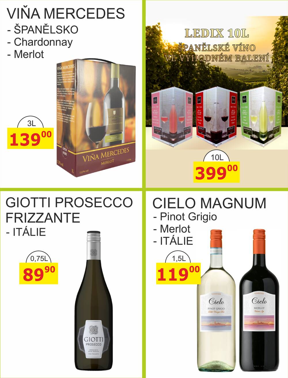 Leták BENE NÁPOJE - BENE Nápoje od 1.4. do 30.4.2026 - strana 56