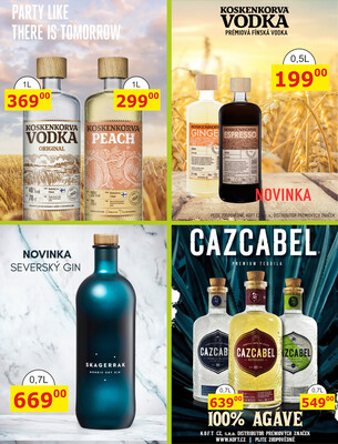 BENE Nápoje od 1.4. do 30.4.2026