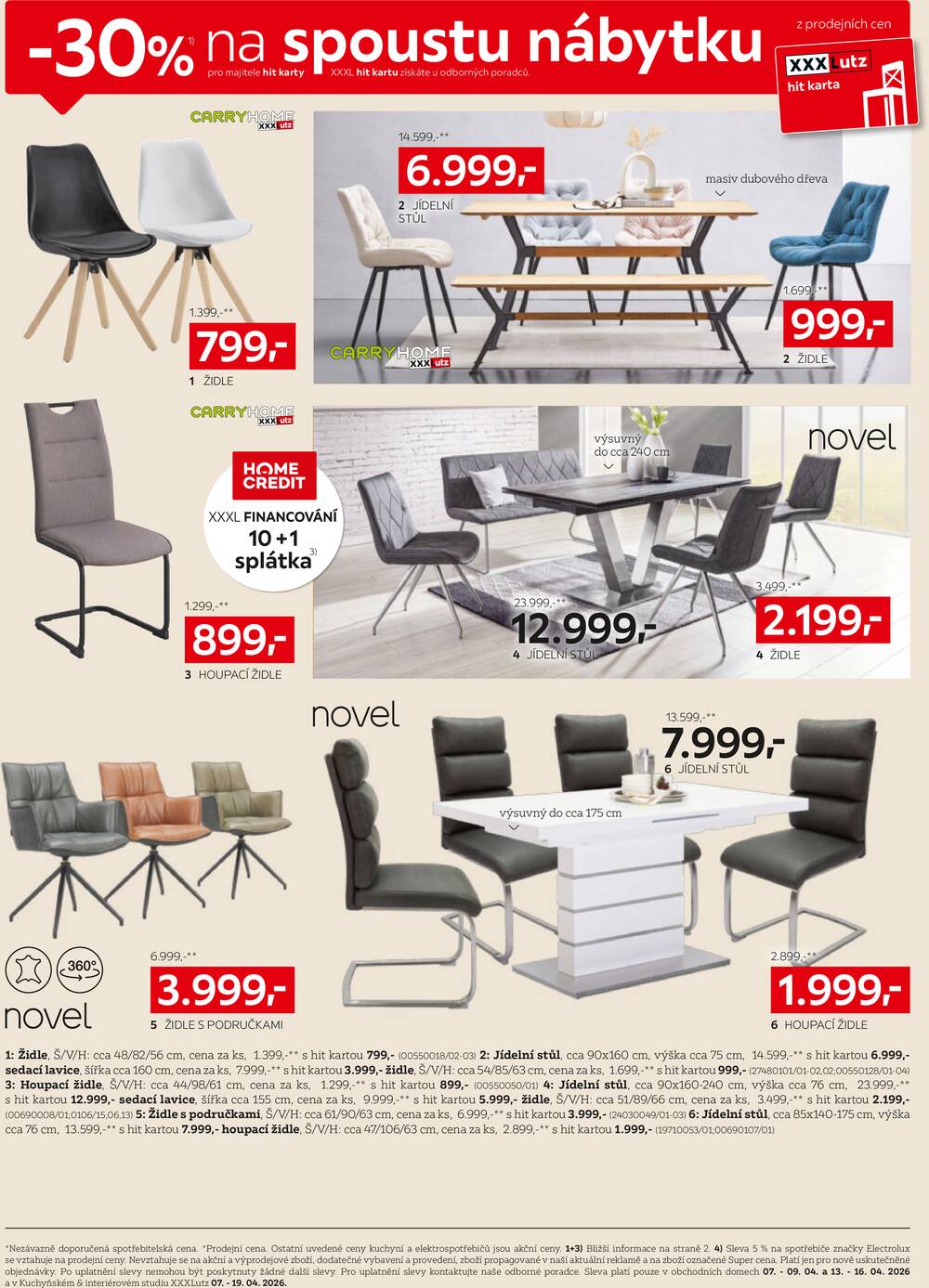 Leták XXXLutz - XXXLutz od 7.4. do 19.4.2026 - strana 6