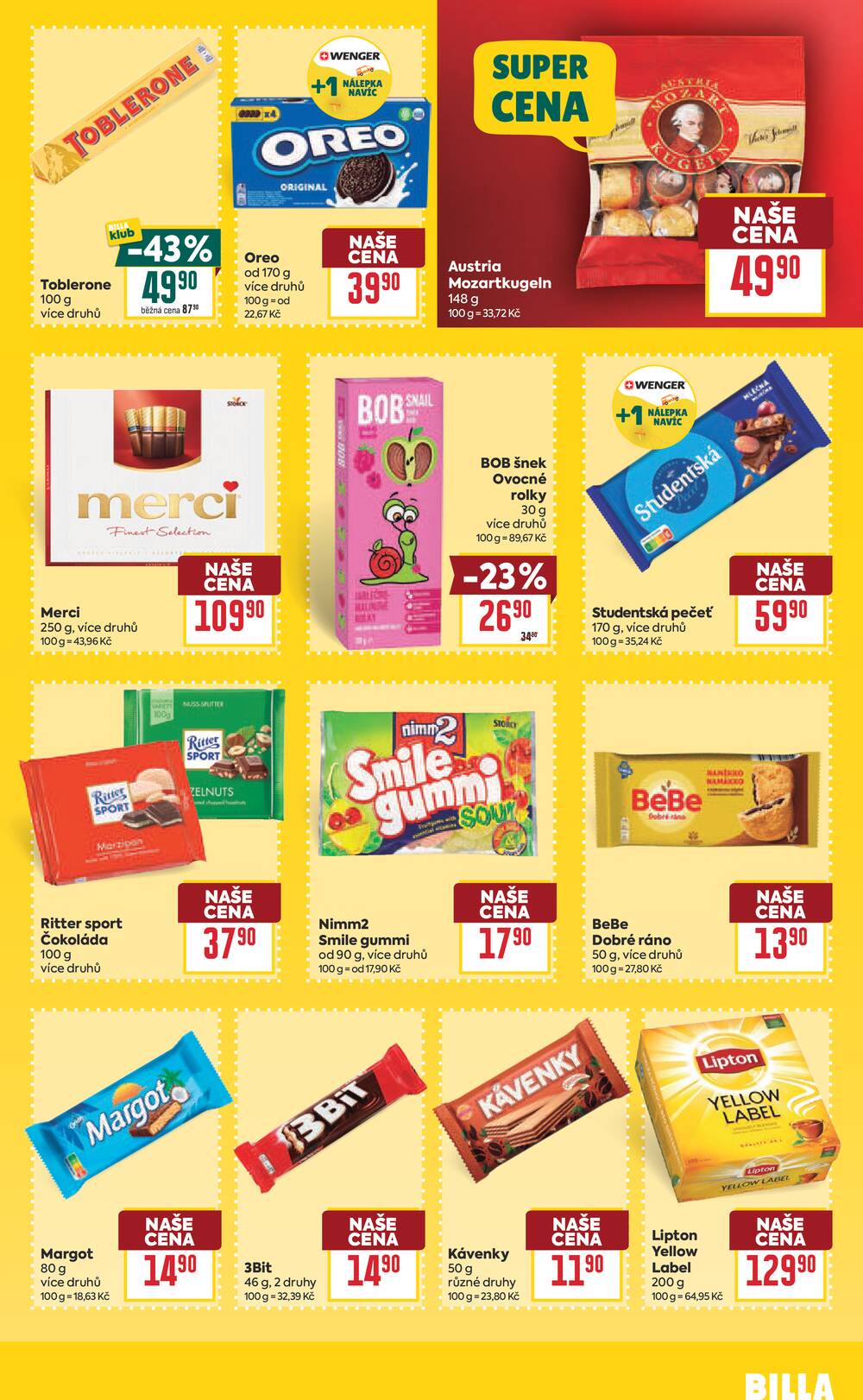 BILLA od 7.4. do 14.4.2026