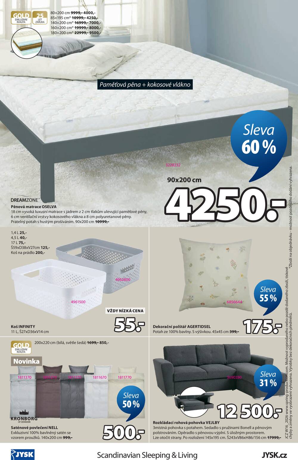 Jysk od 15.4. do 26.5.2026