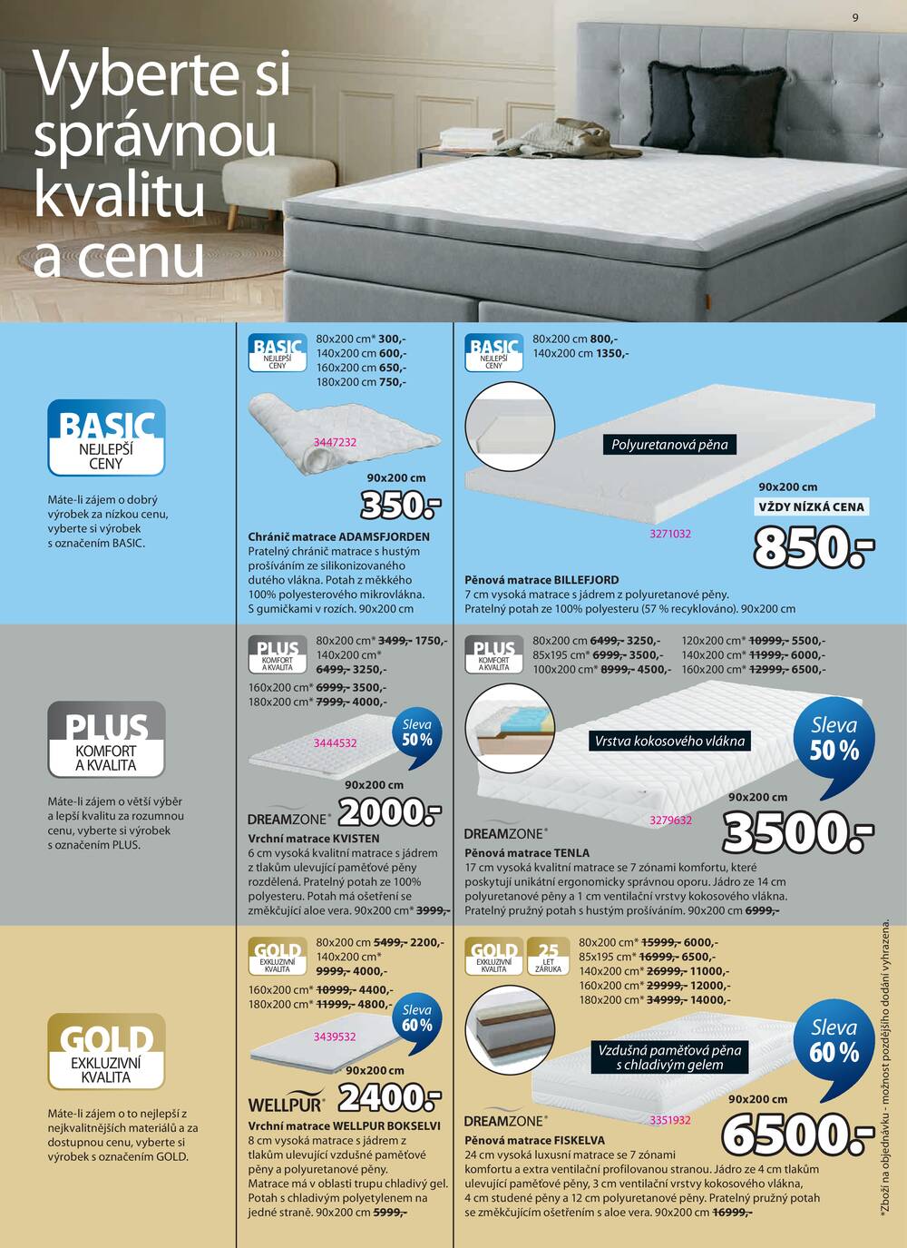 Leták Jysk - Jysk od 22.4. do 26.5.2026 - strana 9