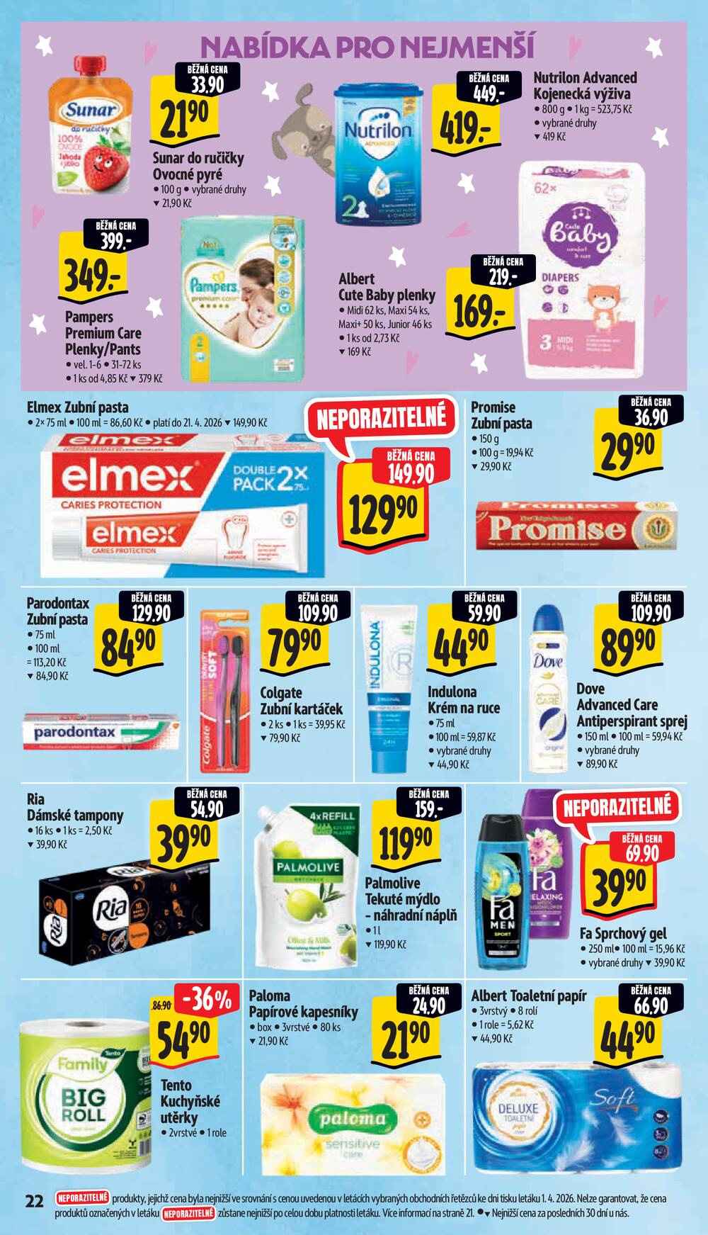 Albert Supermarket od 7.4. do 14.4.2026