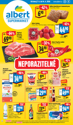 Albert Supermarket Jihomoravský od 7.4. do 14.4.2026