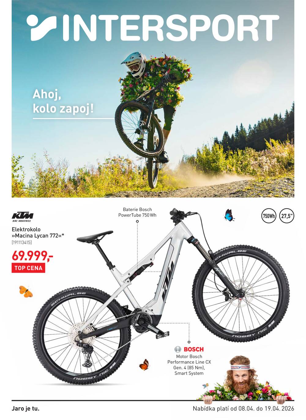 Leták Intersport - Intersport od 8.4. do 19.4.2026 - strana 1 Leták Intersport - Intersport od 8.4. do 19.4.2026 - strana 1