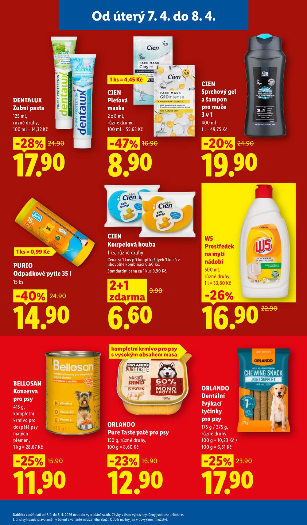 Lidl od 7.4. do 8.4.2026