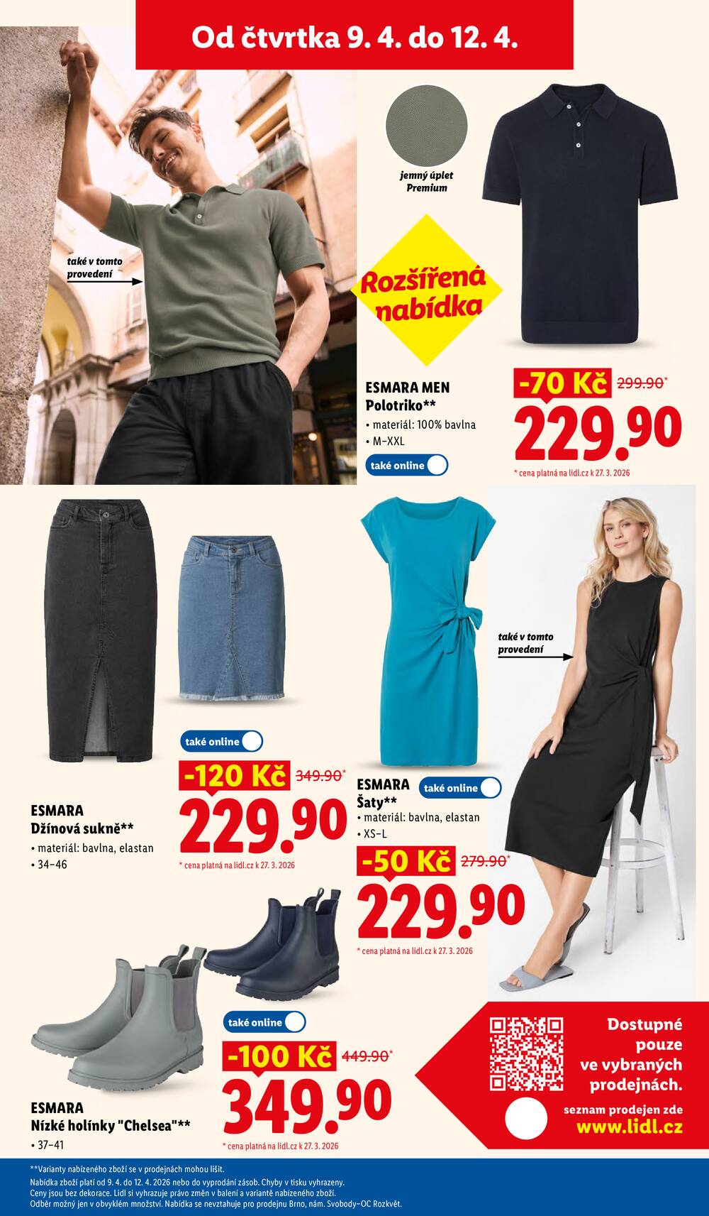 Lidl Čtvrtek od 9.4. do 12.4.2026