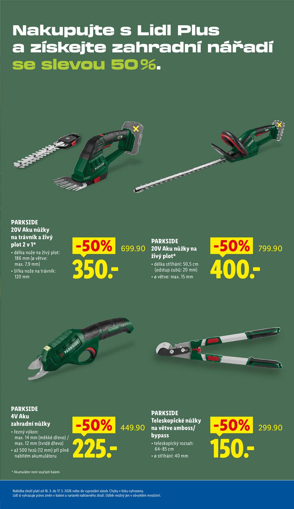 Lidl Spotřební zboží 7.4. - 12.4.