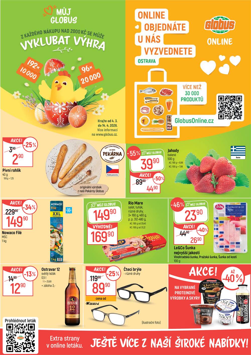 Leták Globus - Akční leták Globus 8.4. - 14.4.2026 - Globus Ostrava - strana 2