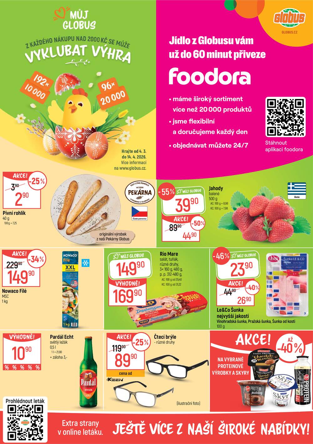 Leták Globus - Akční leták Globus 8.4. - 14.4.2026 - Globus Chotíkov u Plzně - strana 2