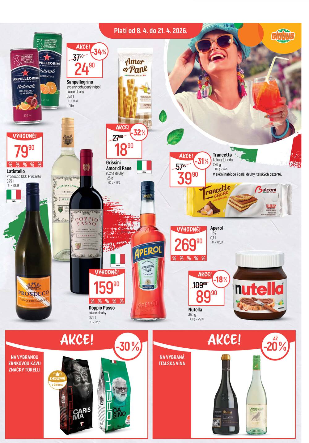 Leták Globus - Akční leták Globus 8.4. - 14.4.2026 - Globus Chotíkov u Plzně - strana 18 Leták Globus - Akční leták Globus 8.4. - 14.4.2026 - Globus Chotíkov u Plzně - strana 18