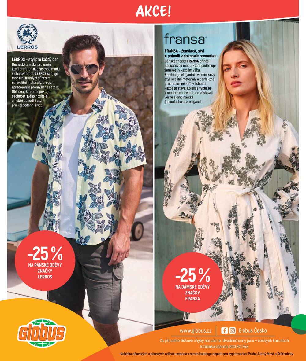 Akční leták Globus 8.4. - 4.5.2026 - Globus Trmice u Ústí nad Labem