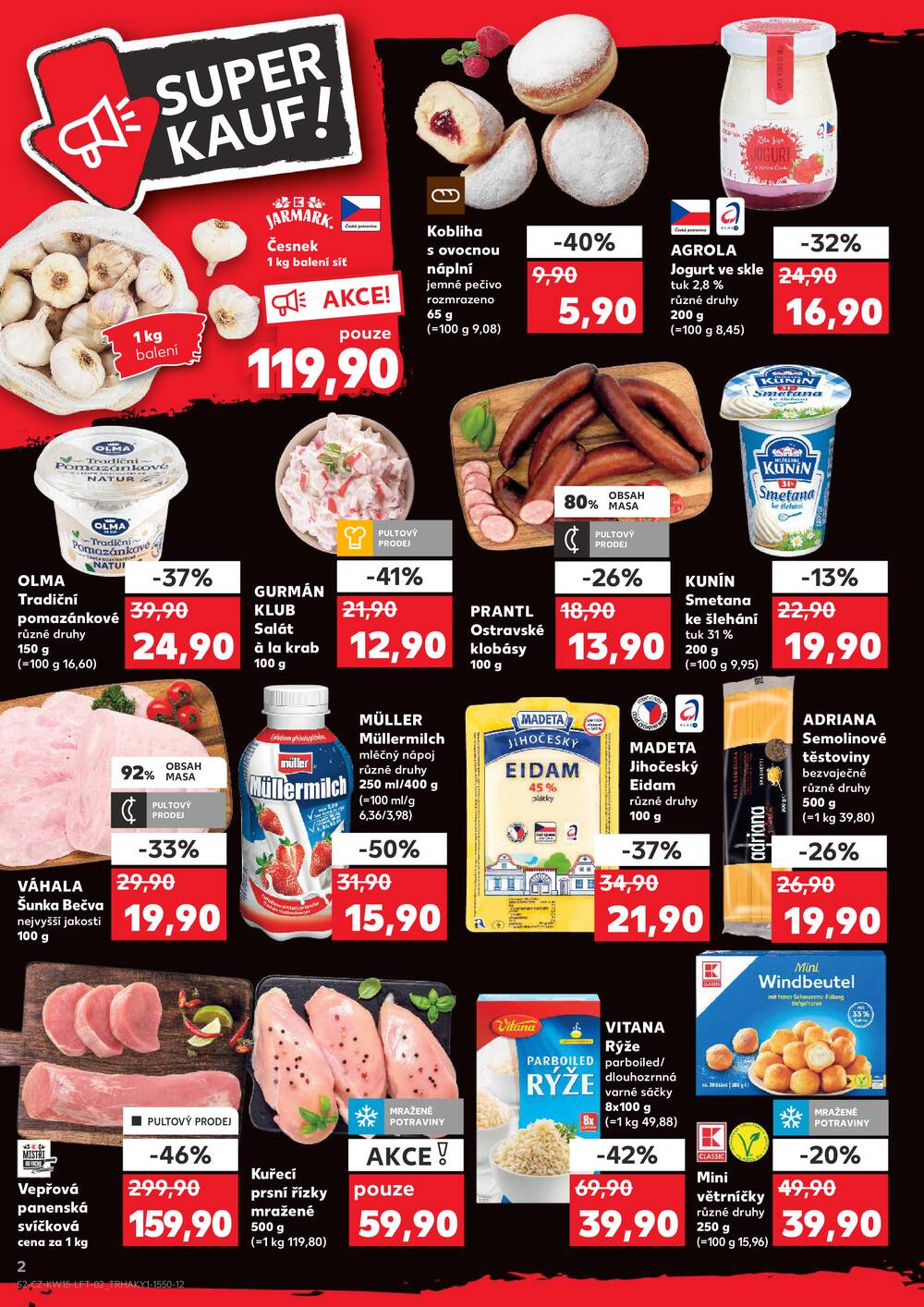 Leták Kaufland - Kaufland 8.4. - 14.4. - Kaufland - Praha 4 (Michle) - strana 2