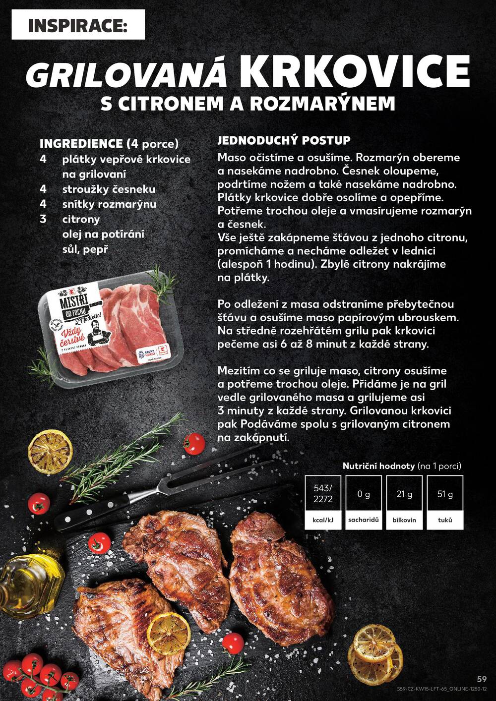 Leták Kaufland - Kaufland 8.4. - 14.4. - Kaufland - Praha 5 (Stodůlky) - strana 59