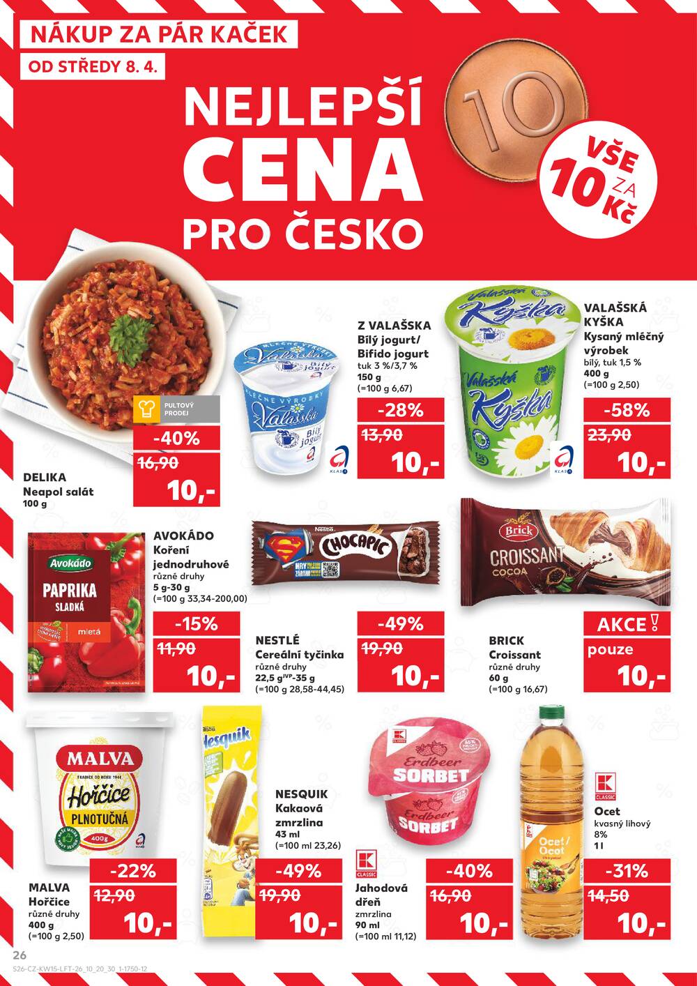 Kaufland 8.4. - 14.4. - Kaufland - Benešov