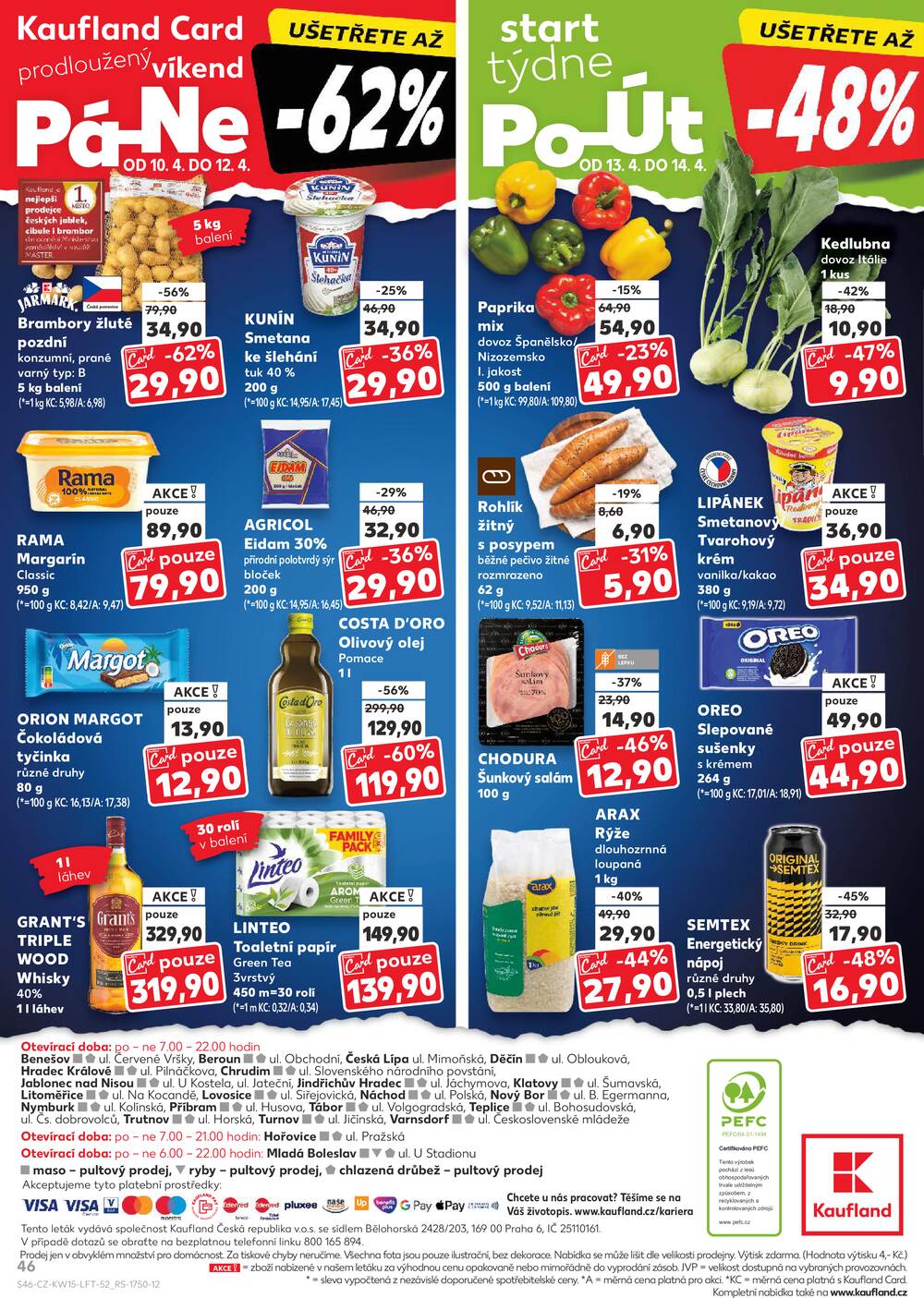 Kaufland 8.4. - 14.4. - Kaufland - Benešov