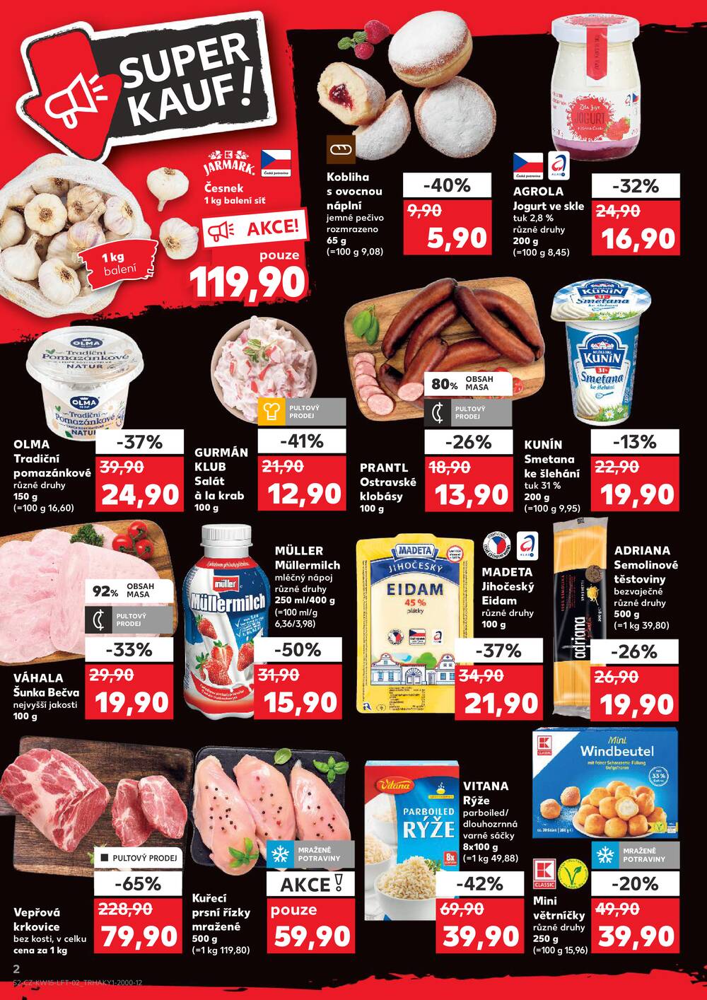 Leták Kaufland - Kaufland 8.4. - 14.4. - Kaufland - Ostrava - Moravská Ostrava - strana 2