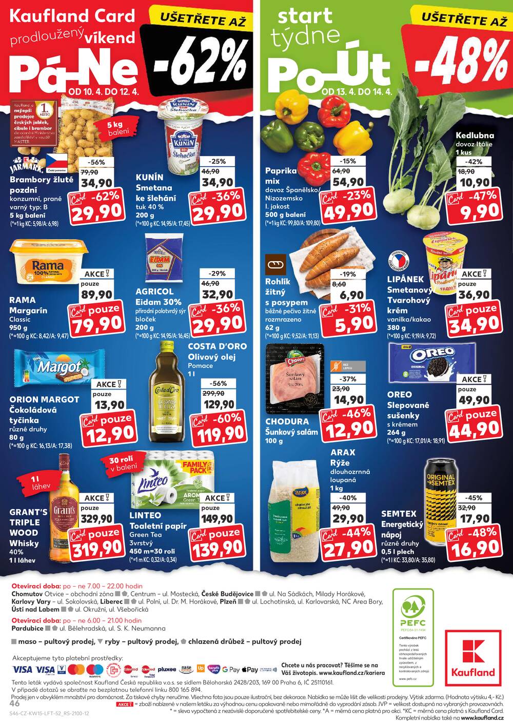 Kaufland 8.4. - 14.4. - Kaufland - Ústí nad Labem (Všebořická)