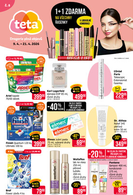 Teta drogerie : 2 letáky