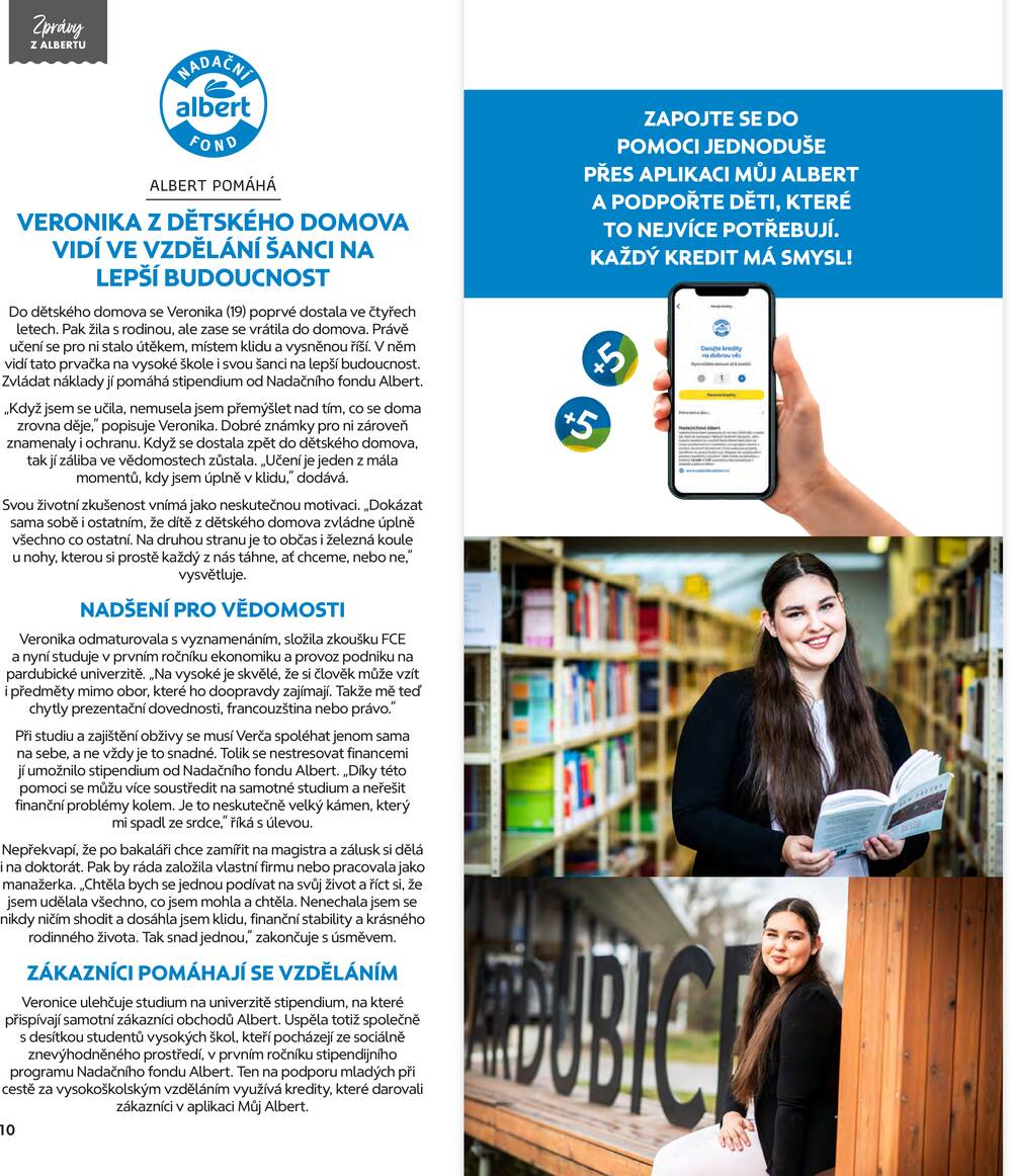 Leták Albert - Albert Magazín do 5.4. - strana 10