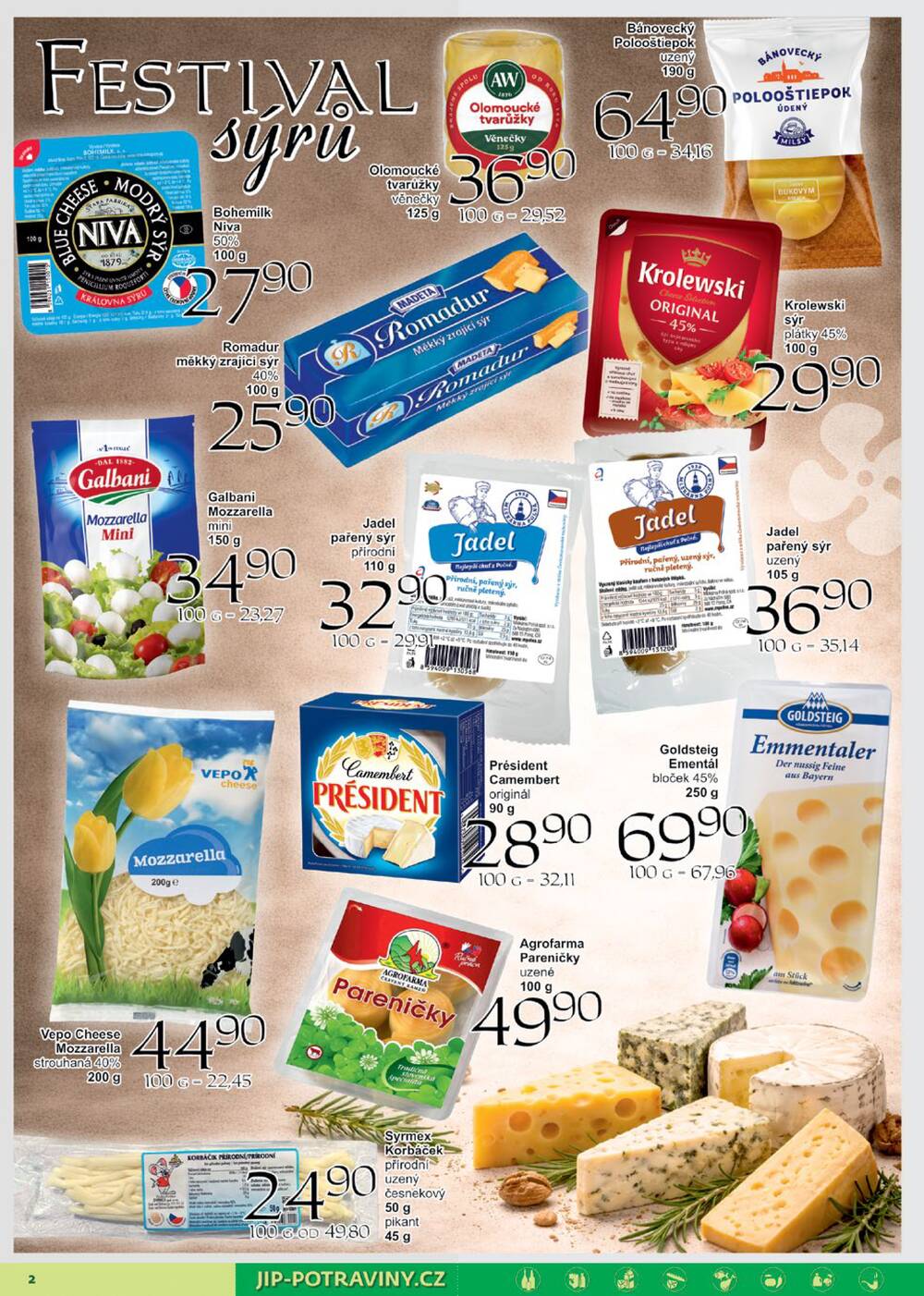Leták JIP - JIP Maloobchod od 8.4. do 19.4.2026 - strana 2