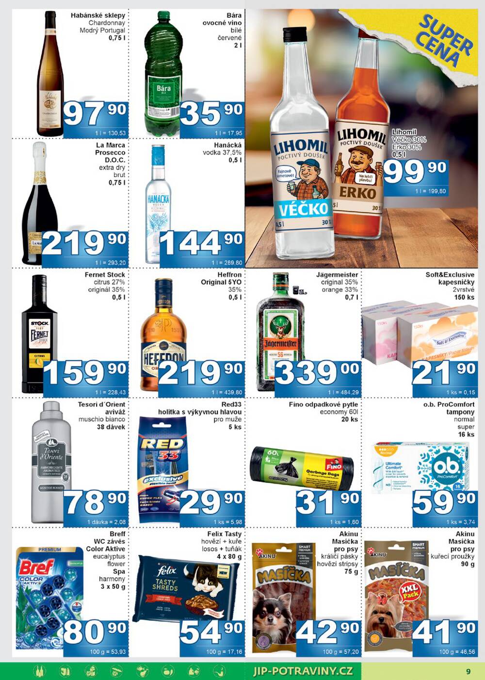 JIP Maloobchod od 8.4. do 19.4.2026