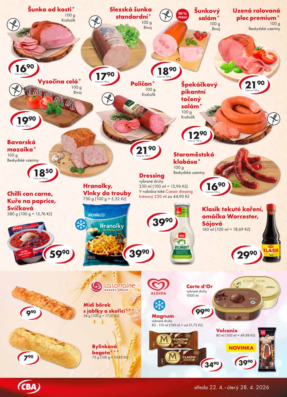 Leták CBA - CBA Premium od 22.4. do 28.4.2026 - strana 3