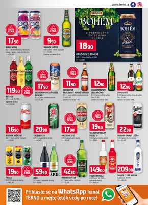 Terno Třeboň, Týn n. Vlt., Bechyně, Trhové Sviny, Hradec Králové, Zlín, Český Krumlov, Prachatice, Jihlava, Strakonice, Tábor, Borovany od 15.4. do 21.4.2026