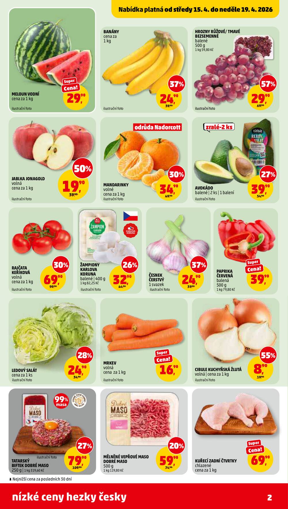 Leták Penny Market - Penny Market od 15.4. do 21.4.2026 - strana 2 Leták Penny Market - Penny Market od 15.4. do 21.4.2026 - strana 2
