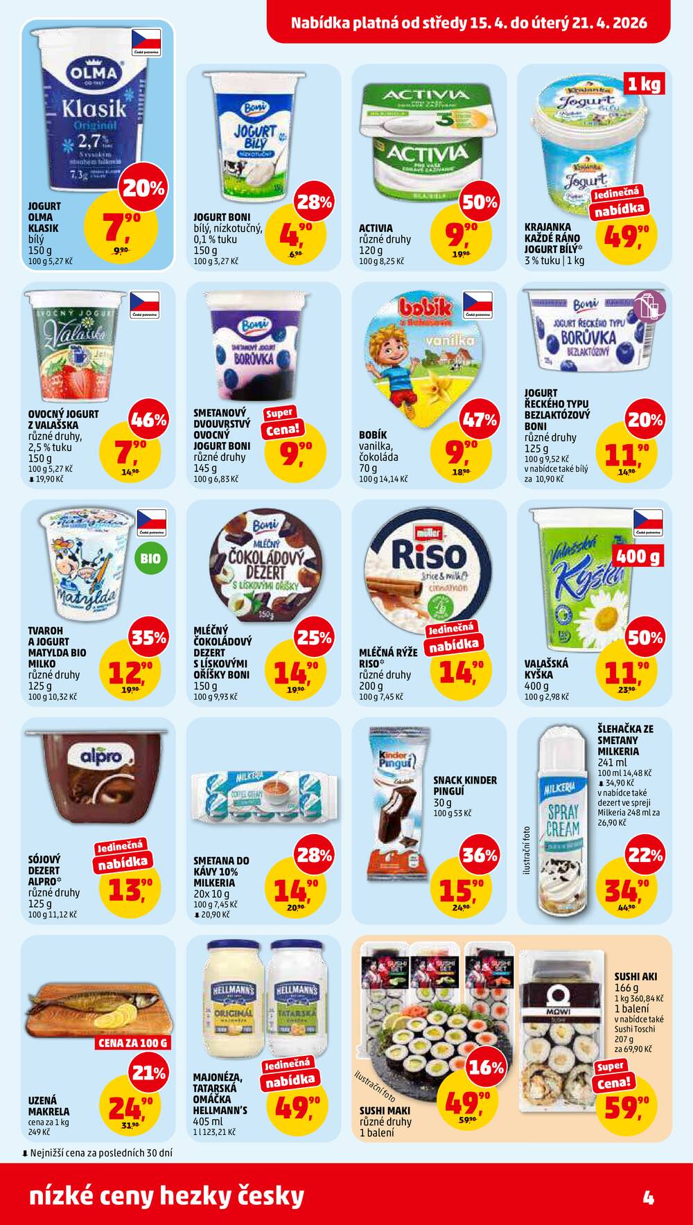 Penny Market od 15.4. do 21.4.2026