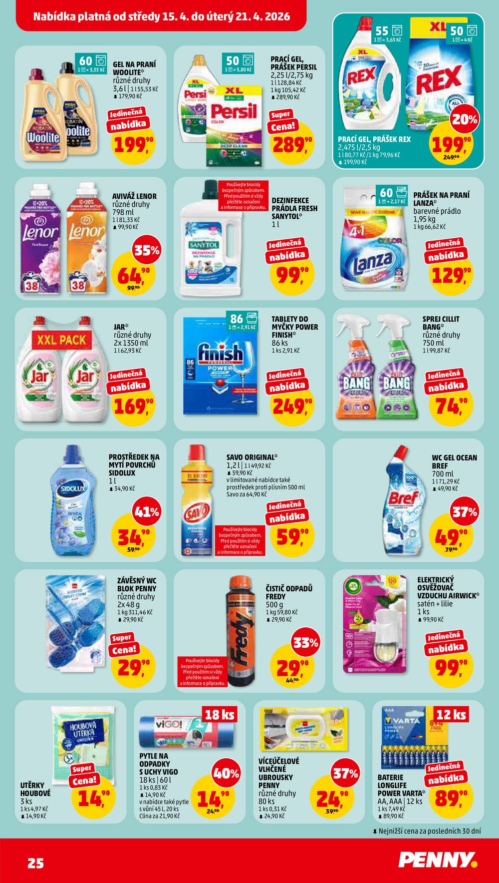 Penny Market od 15.4. do 21.4.2026