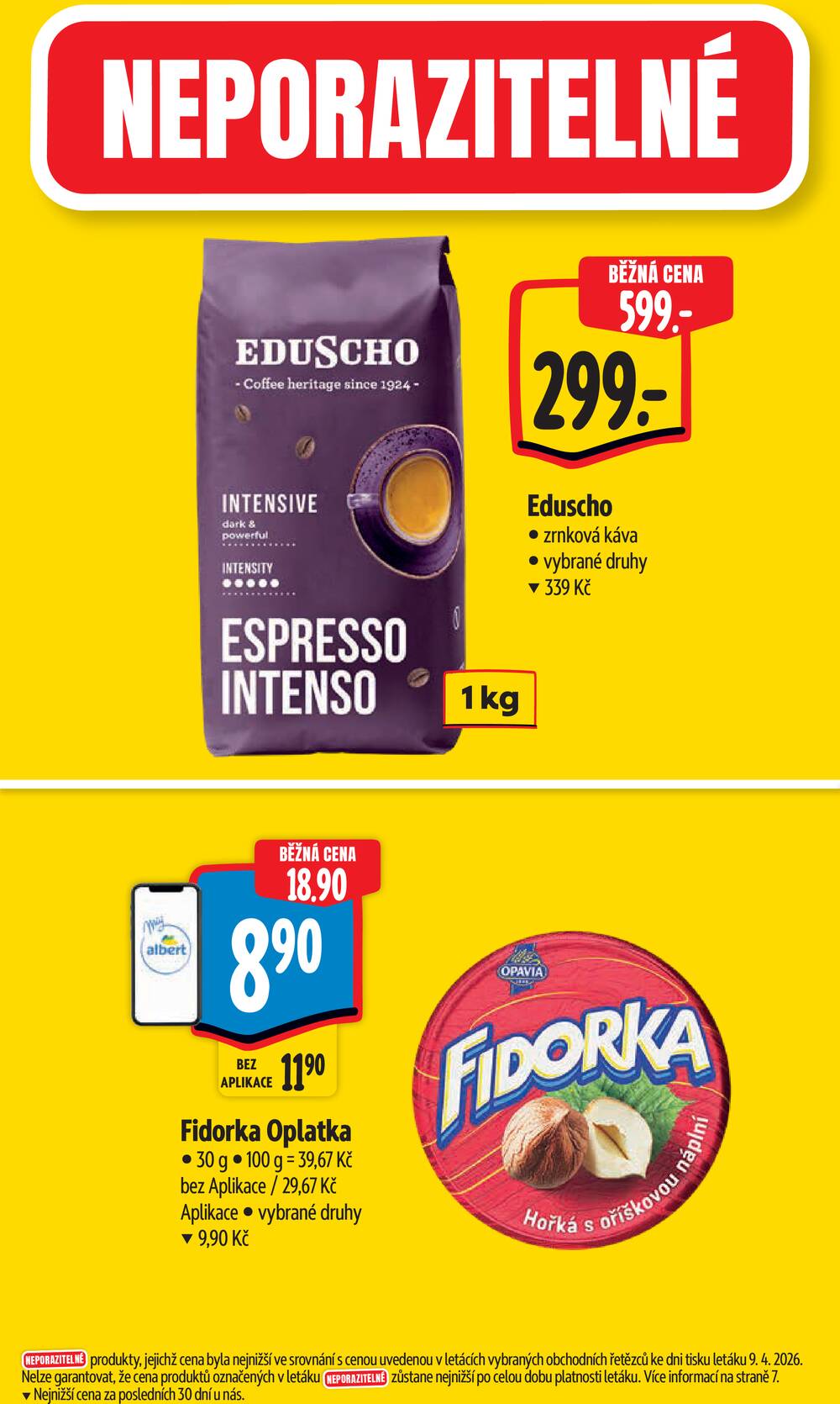 Albert Supermarket Jihomoravský od 15.4. do 21.4.2026