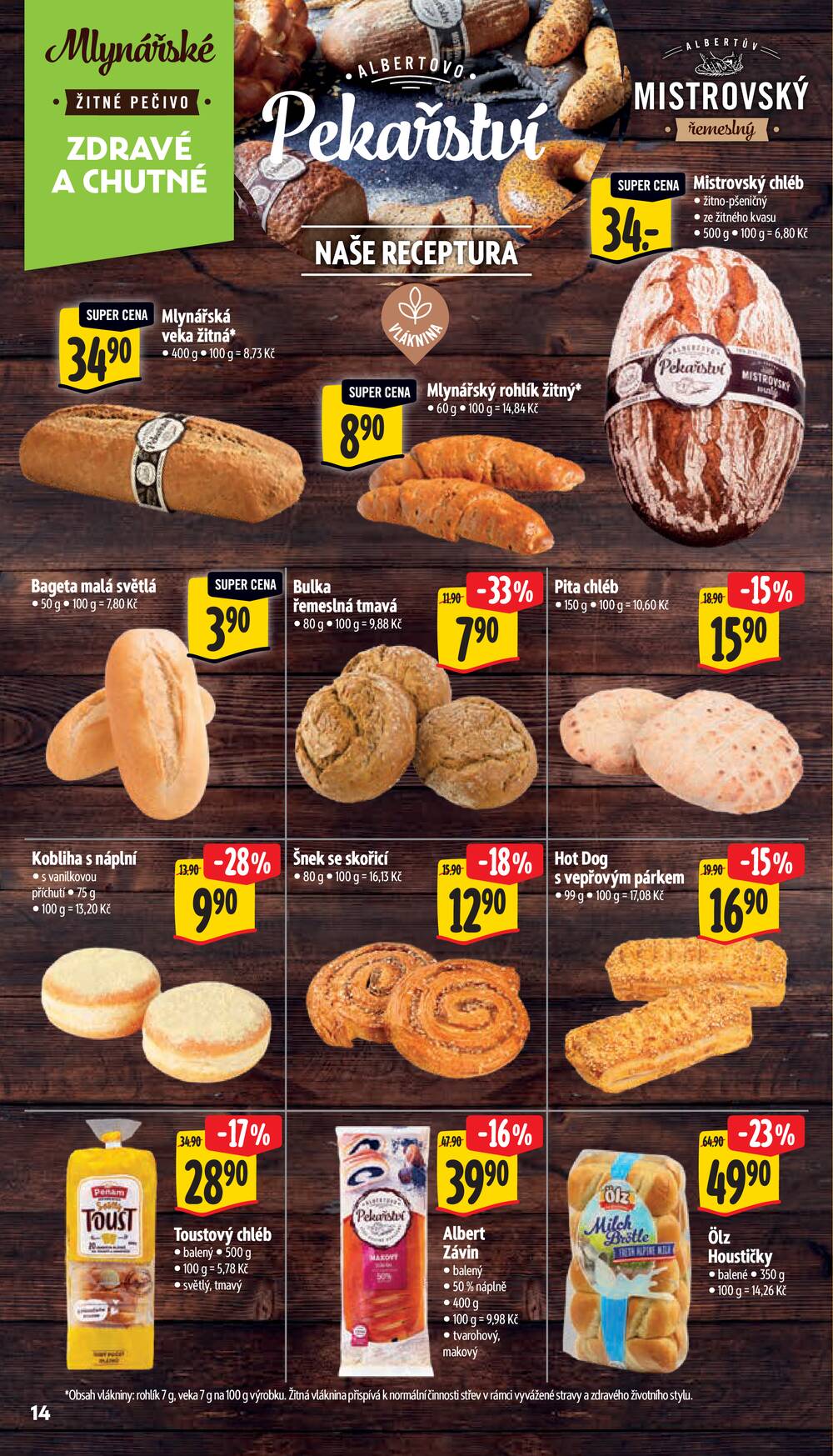 Albert Supermarket Jihomoravský od 15.4. do 21.4.2026