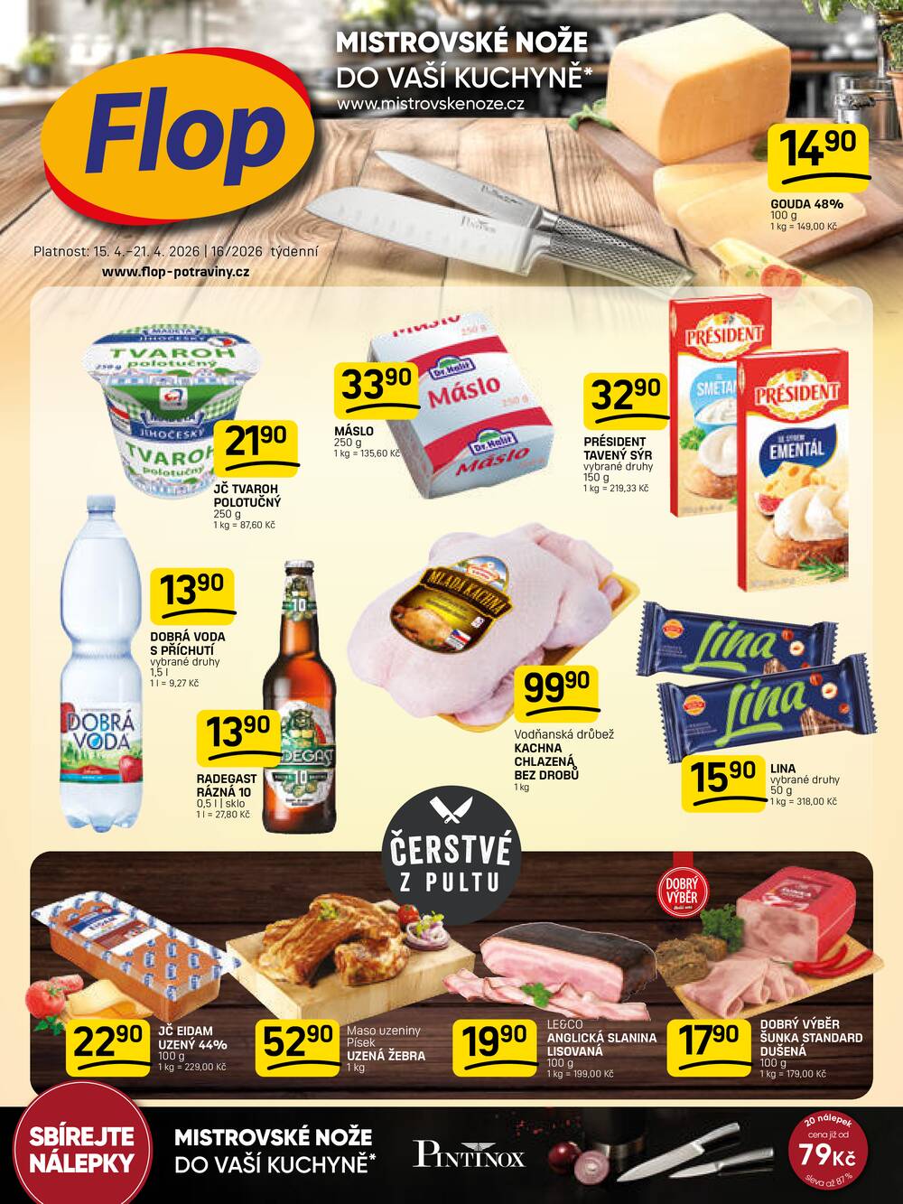 Leták FLOP - FLOP od 15.4. do 21.4.2026 - strana 1