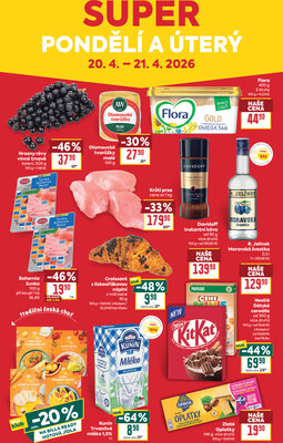 BILLA od 15.4. do 21.4.2026