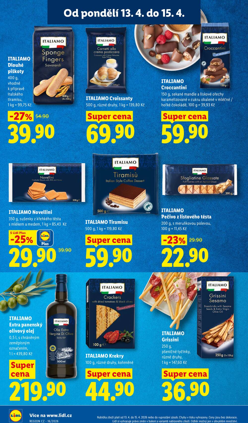 Lidl od 13.4. do 15.4.2026