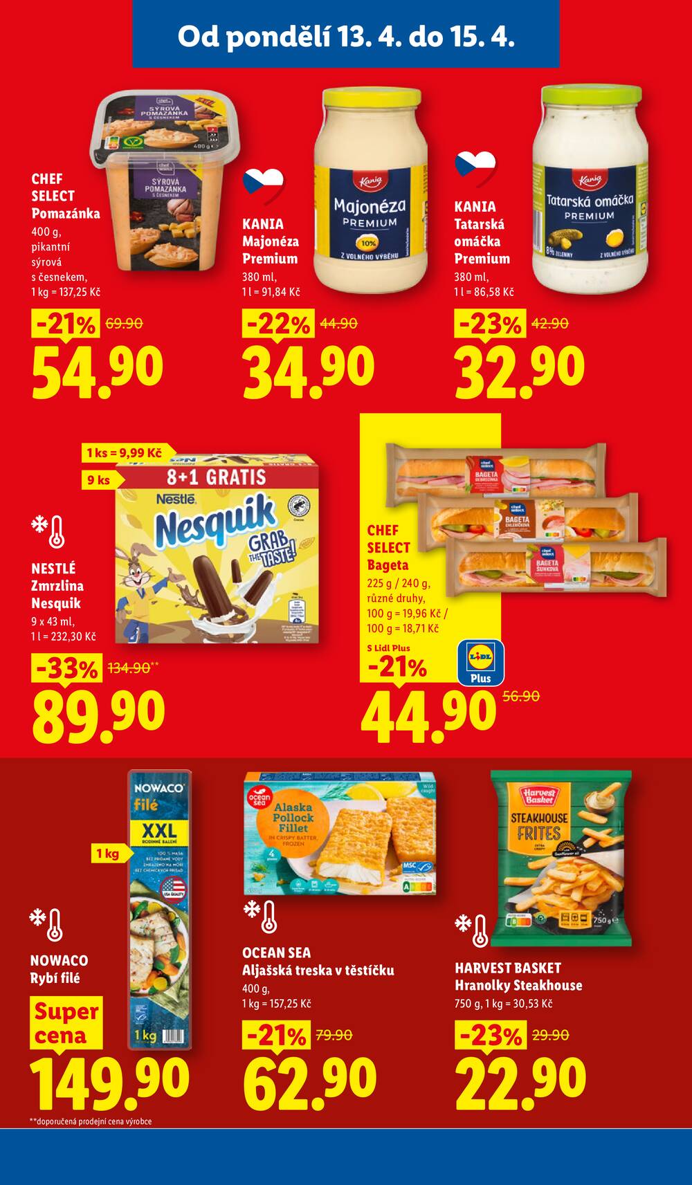 Lidl od 13.4. do 15.4.2026