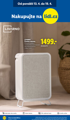 Lidl Čtvrtek od 16.4. do 19.4.2026