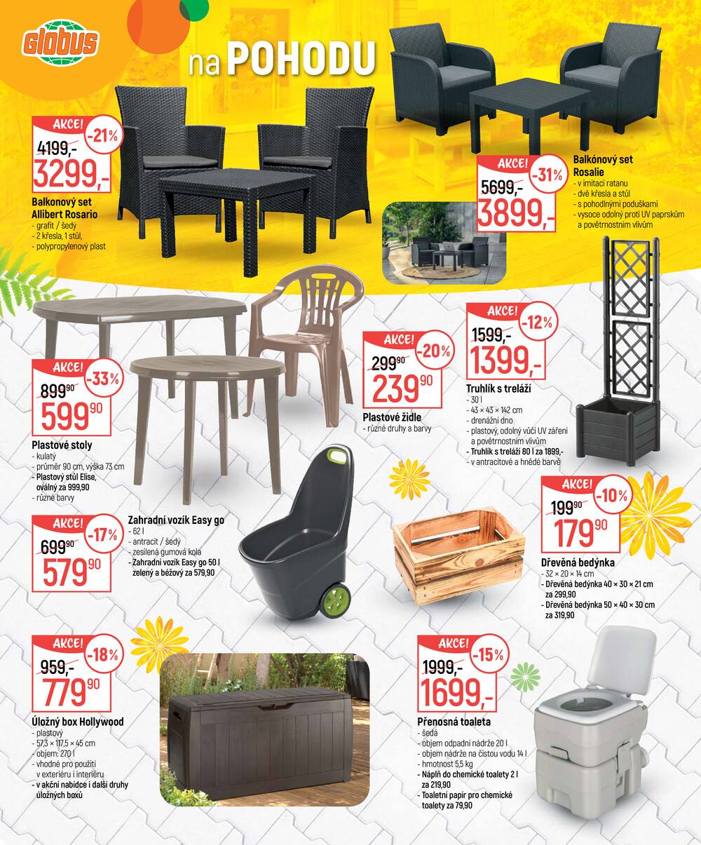 Akční leták Globus 15.4. - 3.5.2026 - Globus Praha - Čakovice