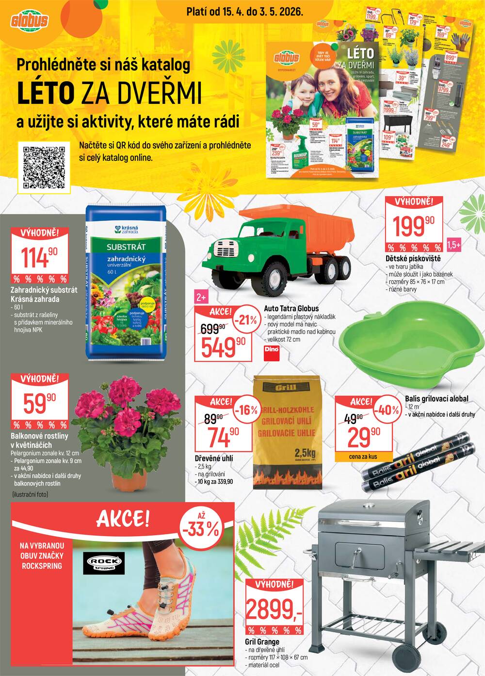 Leták Globus - Akční leták Globus 15.4. - 21.4.2026 - Globus Praha - Čakovice - strana 13