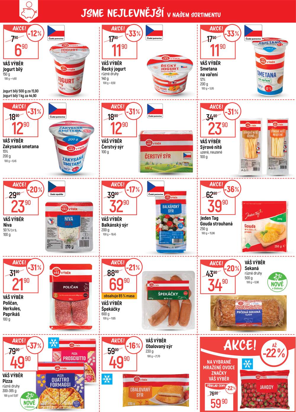 Leták Globus - Akční leták Globus 15.4. - 21.4.2026 - Globus České Budějovice - strana 3