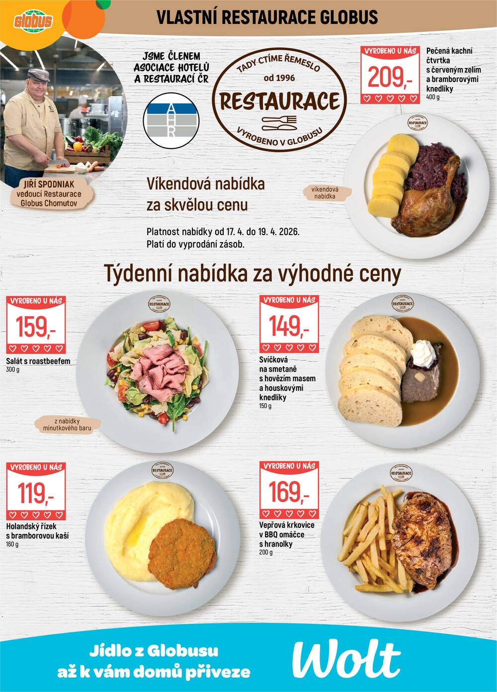 Leták Globus - Akční leták Globus 15.4. - 21.4.2026 - Globus Chomutov - strana 7