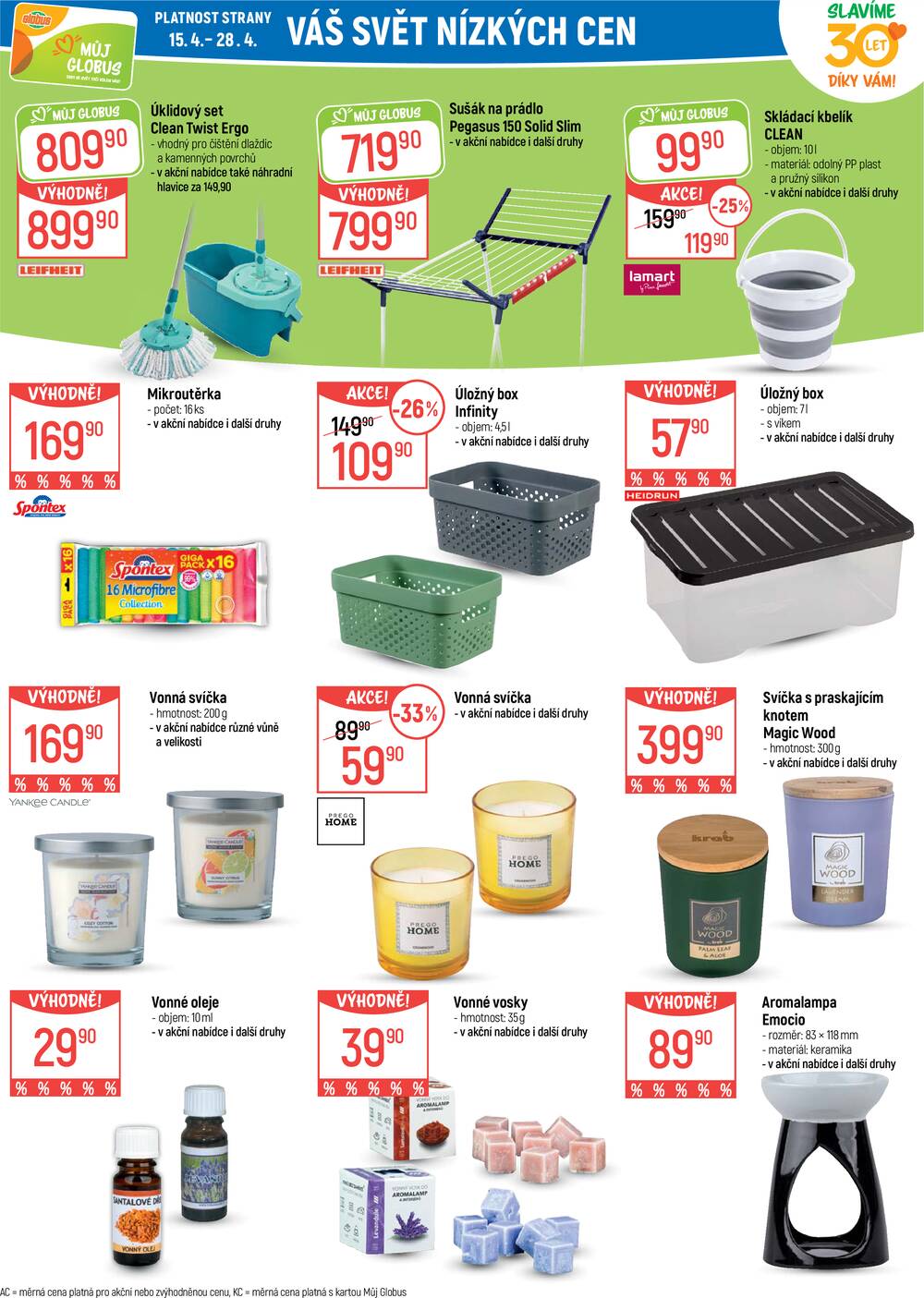 Leták Globus - Akční leták Globus 15.4. - 21.4.2026 - Globus Chomutov - strana 21